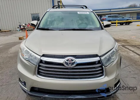 2015 Toyota Highlander Xle from USA, damaged, VIN 5TDKKRFH2FS079147